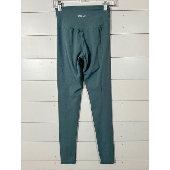 ECHT Women's Printed Pull On High Waisted Skinny Athletic Leggings Blue Small - Picture 9 of 10